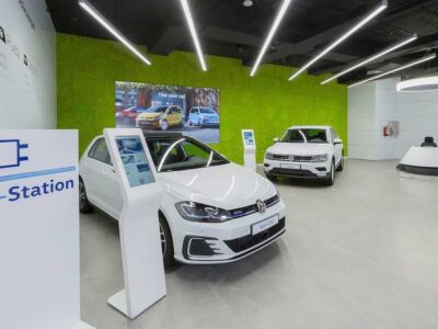 Giardino verticale interno - verde verticale interni - Showroom digital Domingo Alonso, Gran Canaria