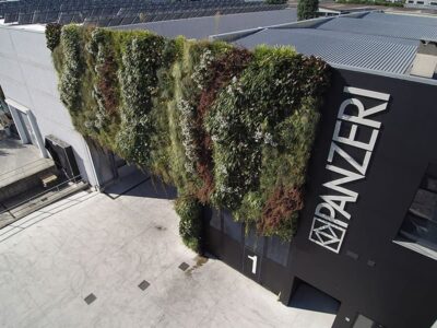 Facciata verde verticale - Panzeri Carlo srl