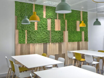 Muschio stabilizzato da parete MOSSwall&reg; - Pannelli verde stabilizzato  - Boiserie