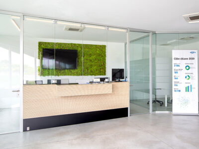 Muschio stabilizzato da parete MOSSwall&reg; - Pannelli verde stabilizzato  - GF Machining Solutions SpA