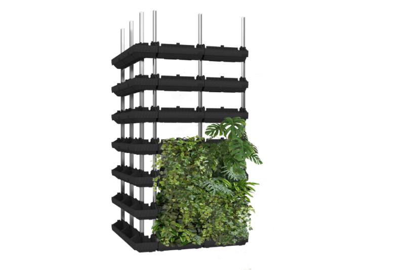 Giardino verticale Angolare